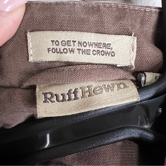 Vintage y2k Ruff Hewn Jacket in Brown - Picture 6 of 8